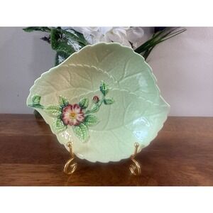 Vintage Carlton Ware Australian Design Leaf Trinket Dish Hand Painted‎ Floral